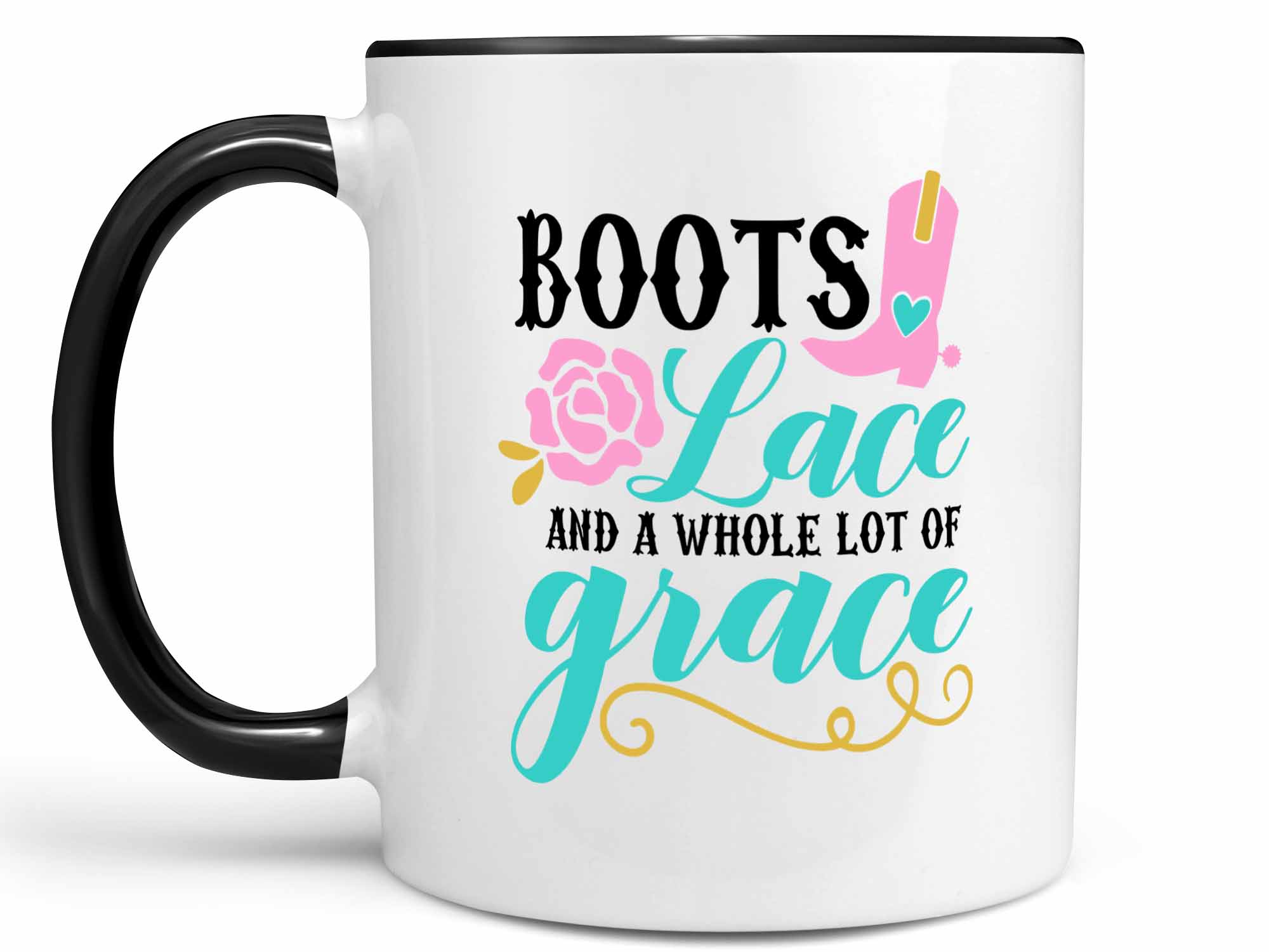 Boots and Lace Coffee Mug