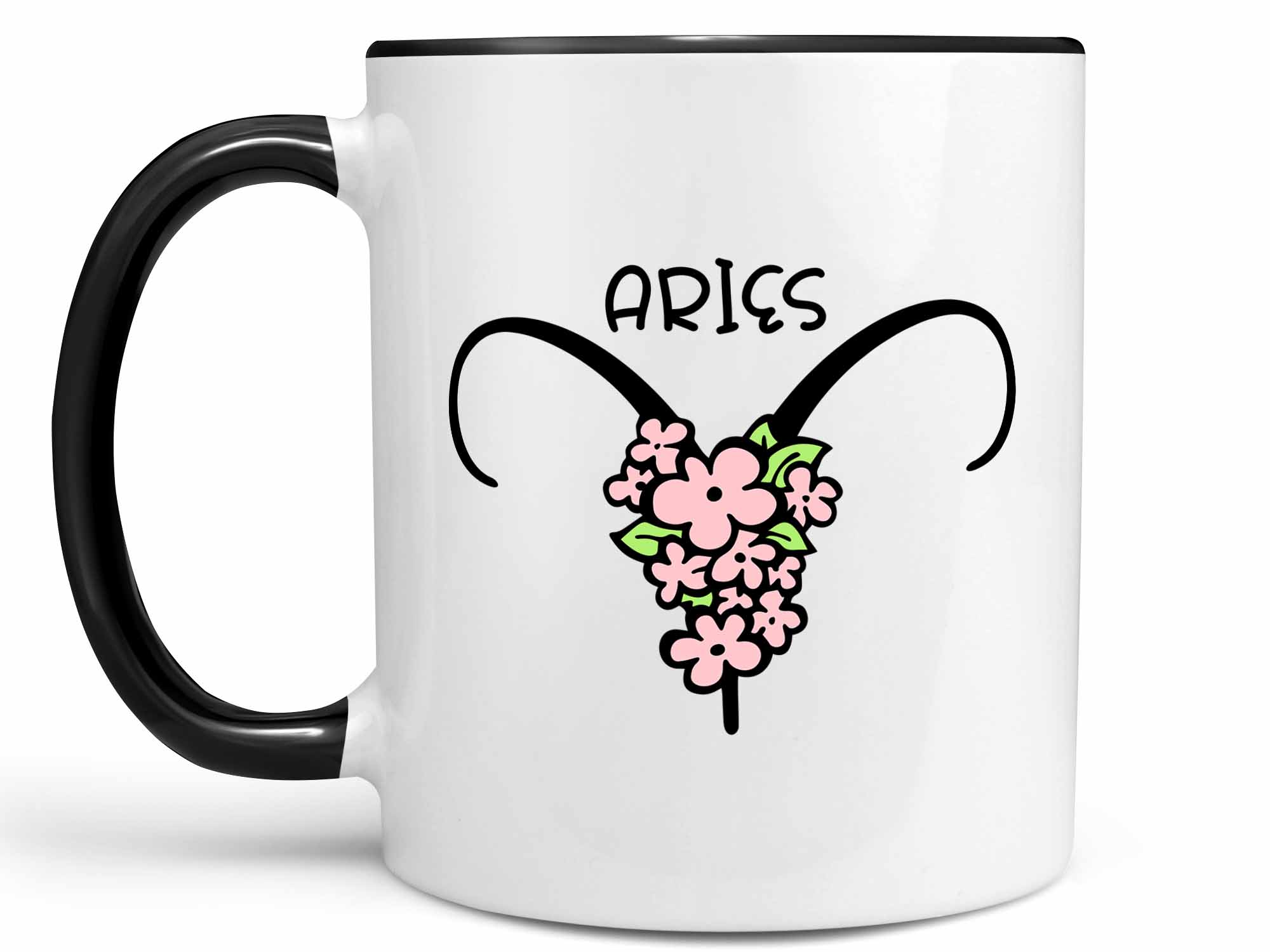 Aries Flower Coffee Mug