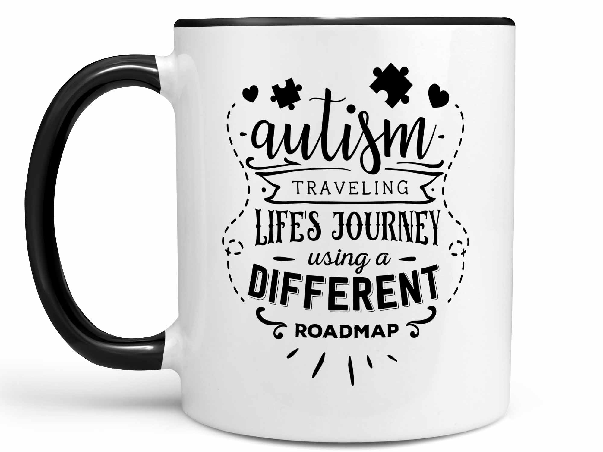 Autism Different Roadmap Coffee Mug