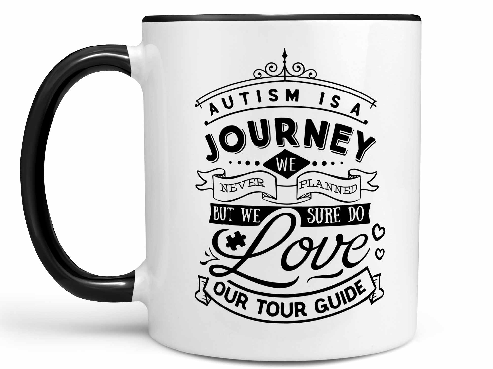 Autism is a Journey Coffee Mug
