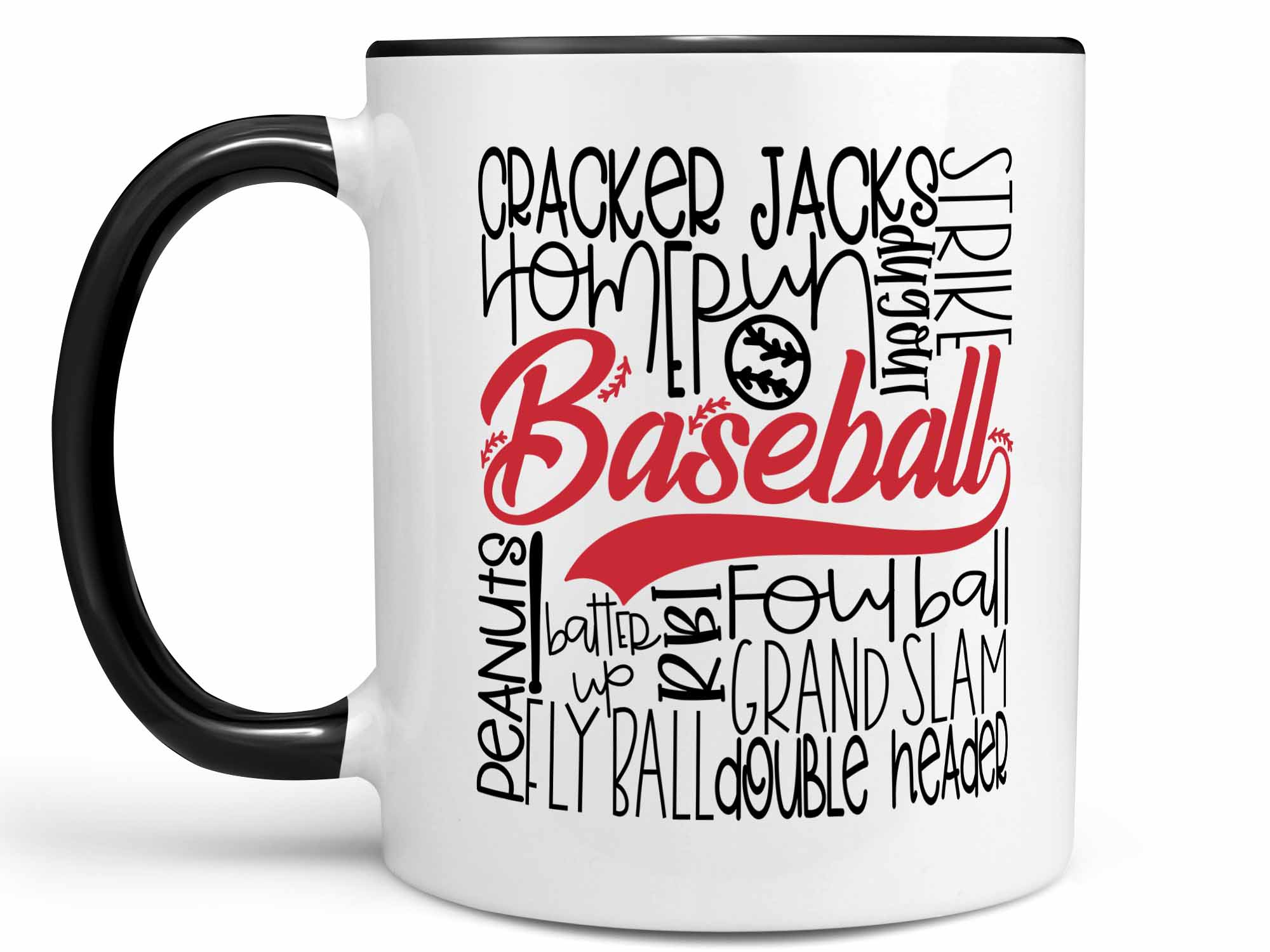 Baseball Subway Art Coffee Mug