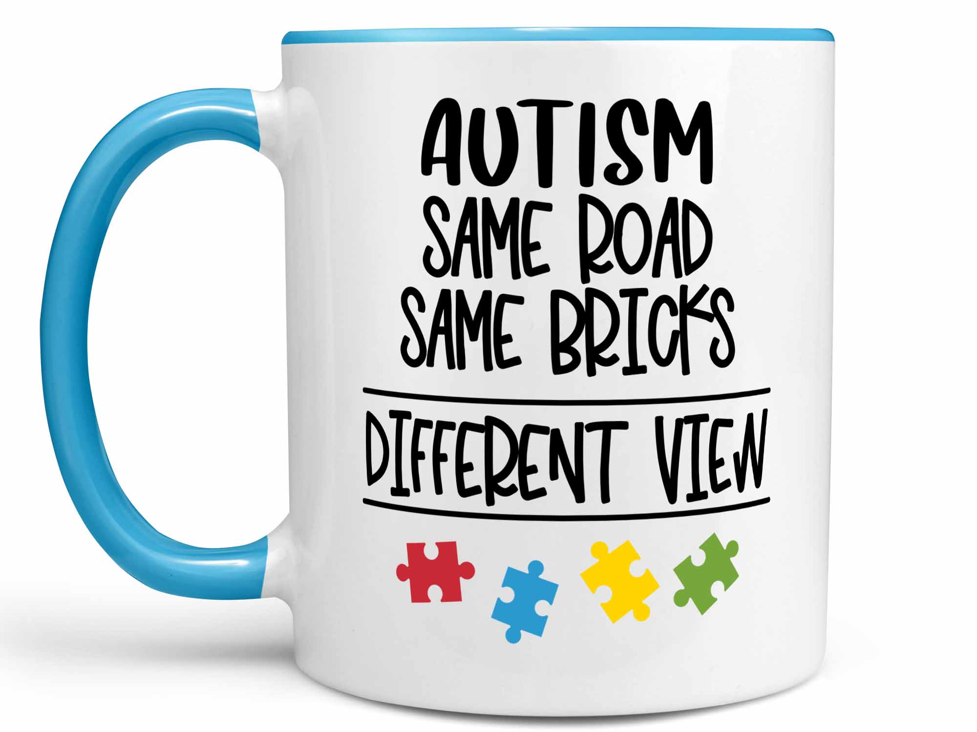 Autism Same Road Coffee Mug