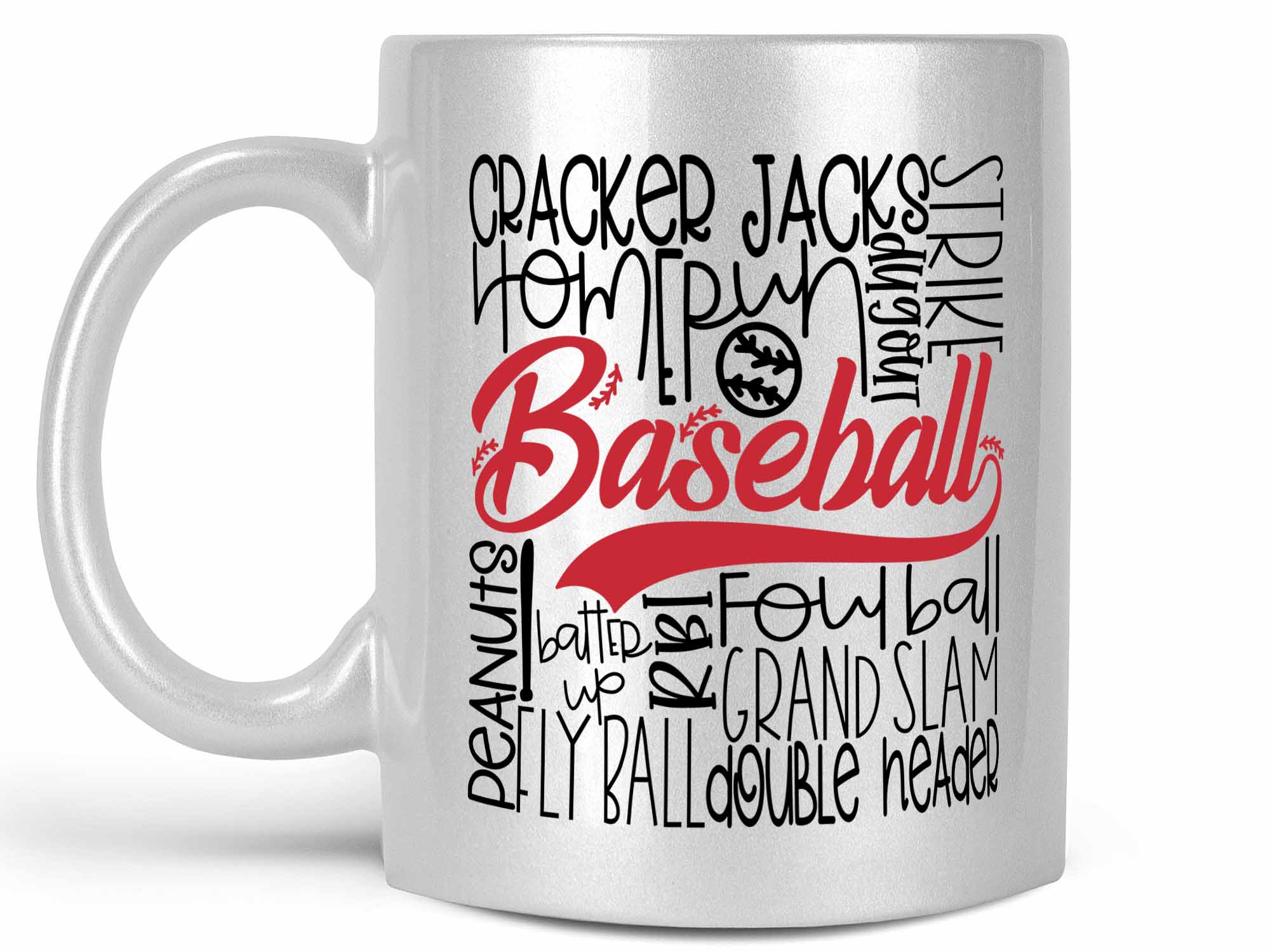 Baseball Subway Art Coffee Mug