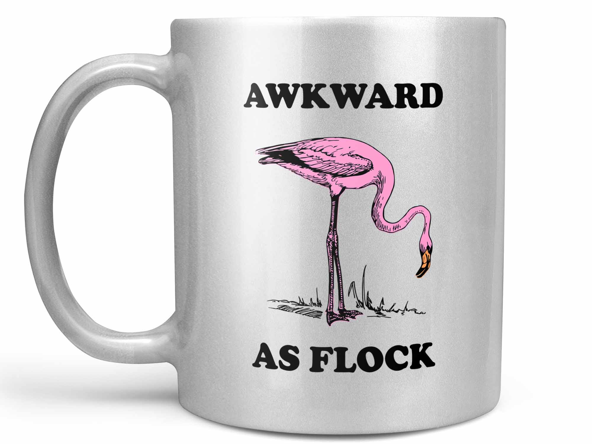 Awkward as Flock Flamingo Coffee Mug