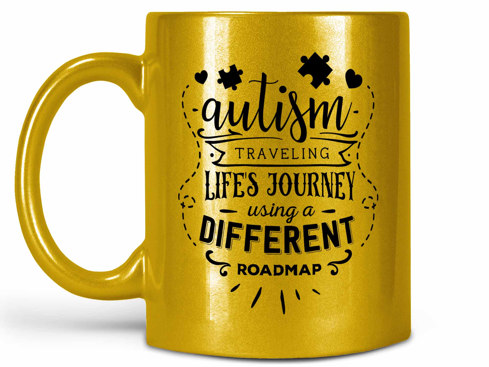 Autism Different Roadmap Coffee Mug