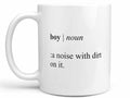 Boy Mom Definition Coffee Mug