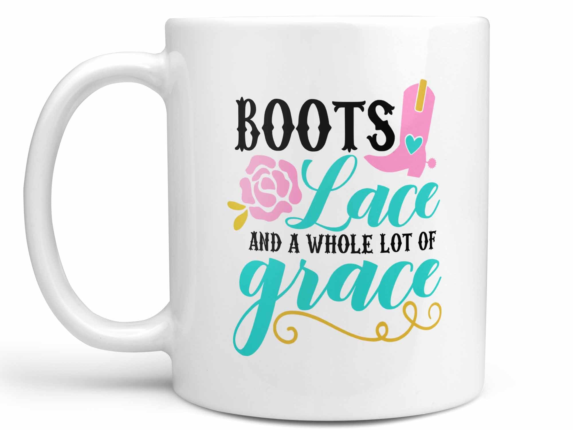 Boots and Lace Coffee Mug