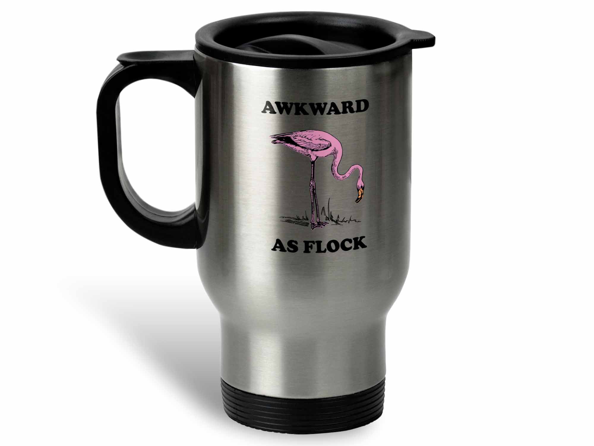 Awkward as Flock Flamingo Coffee Mug