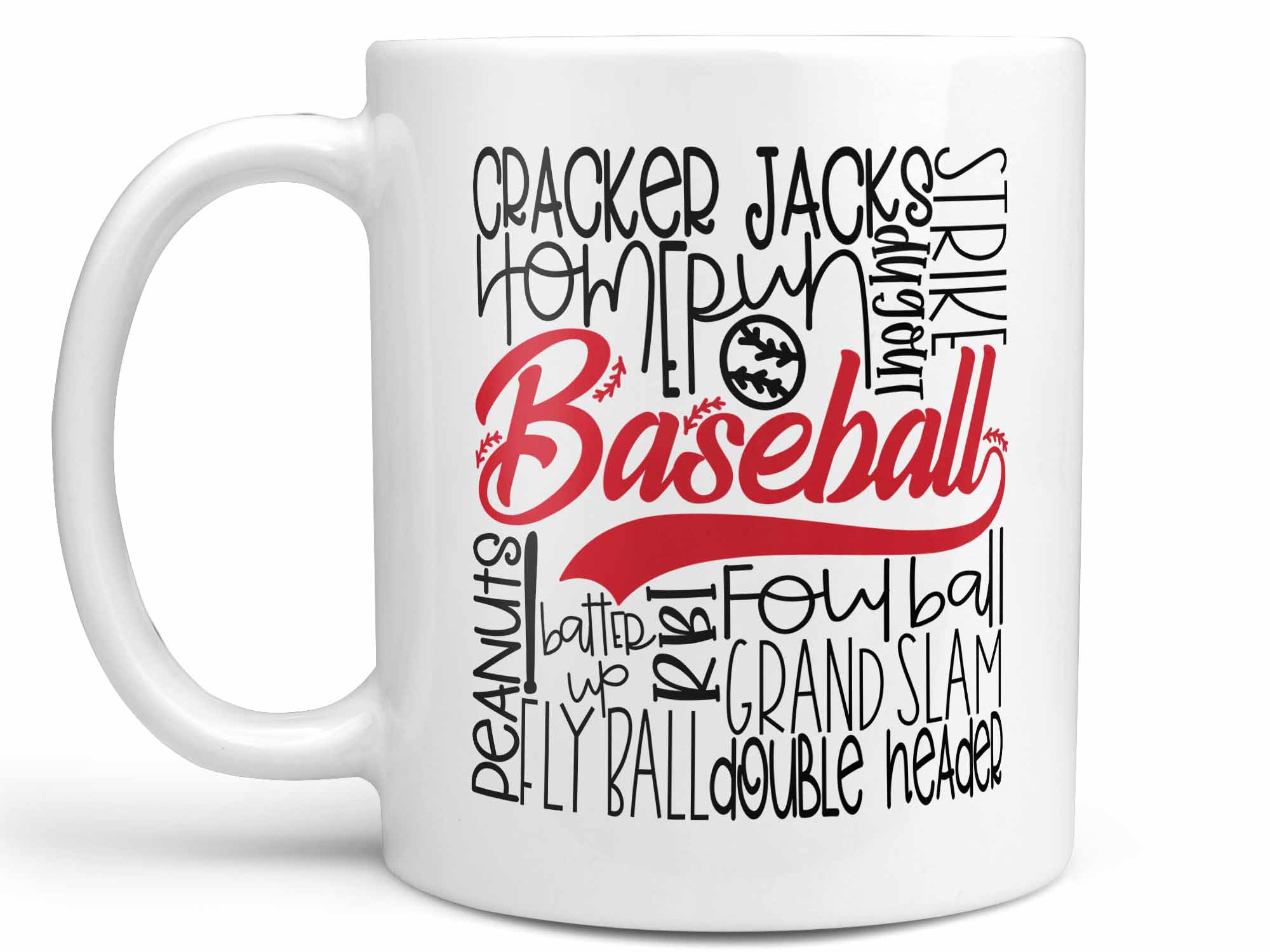 Baseball Subway Art Coffee Mug