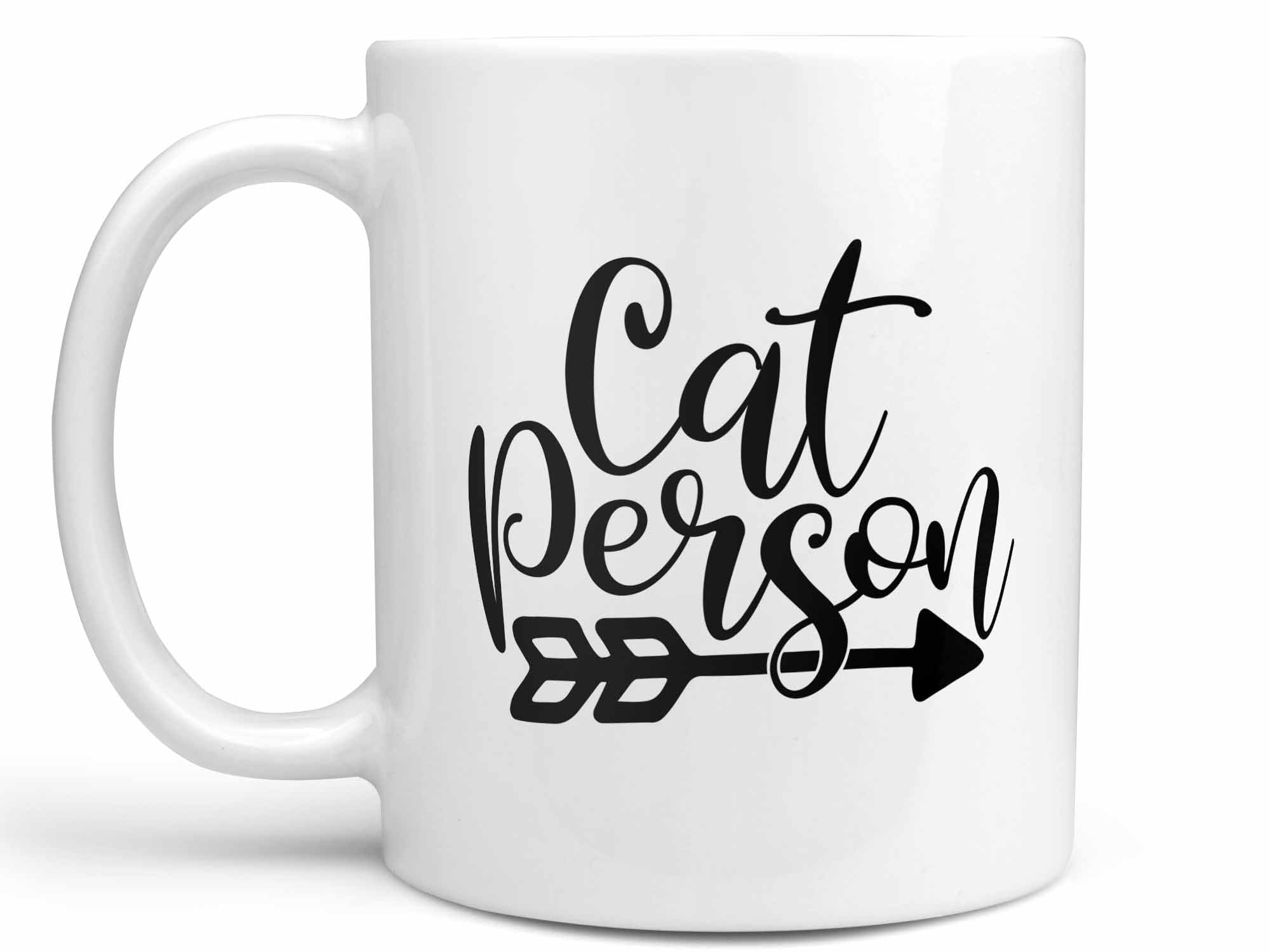 Cat Person Coffee Mug