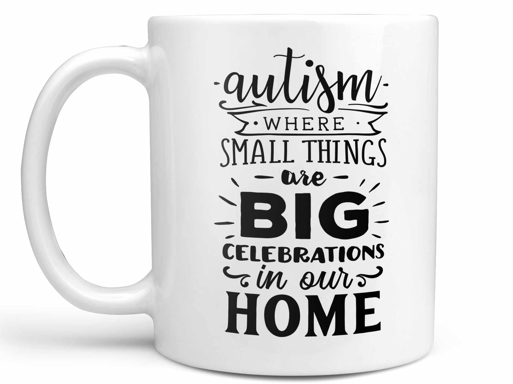 Autism Big Celebrations Coffee Mug