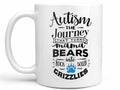 Autism the Journey Coffee Mug
