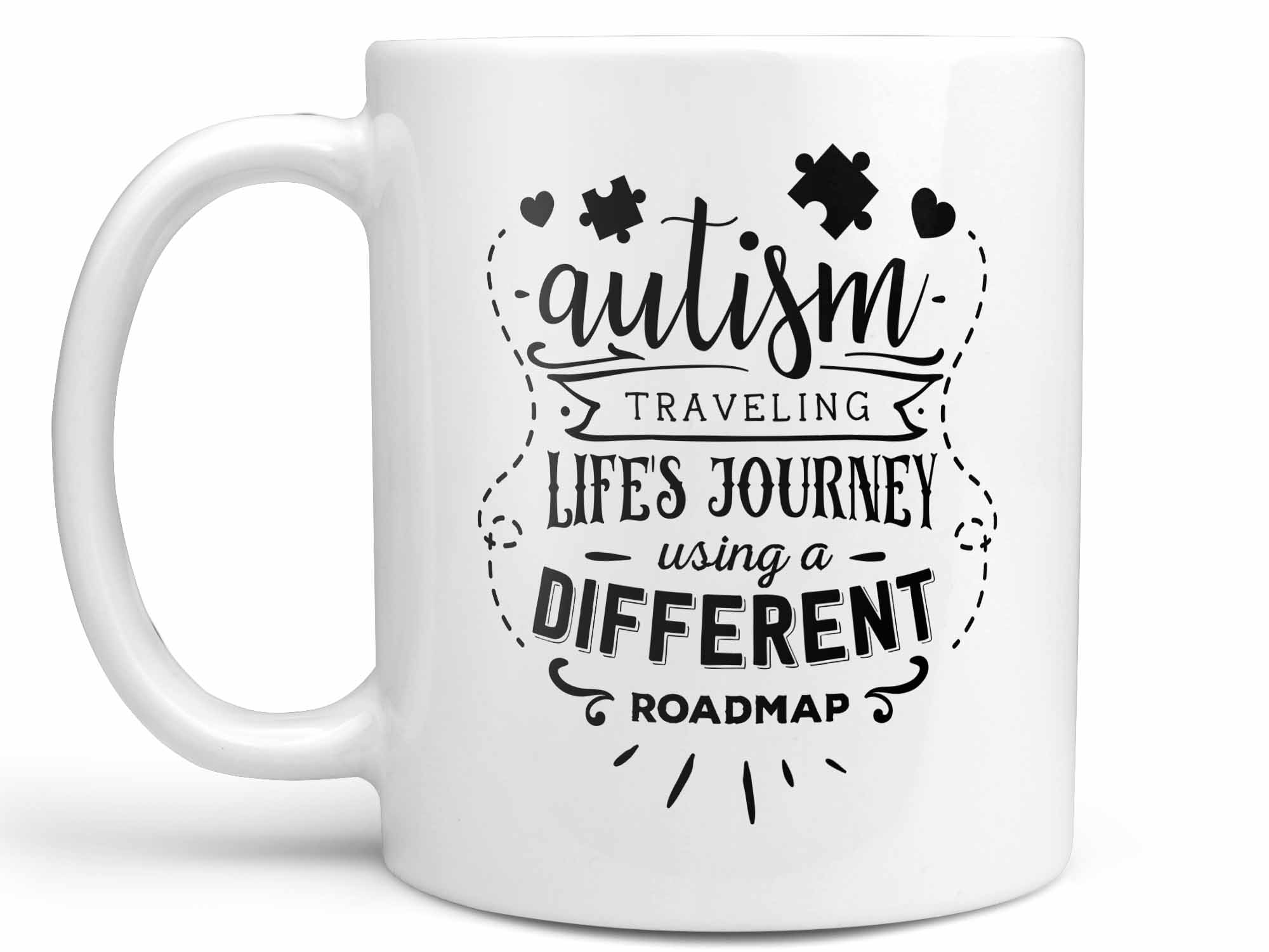Autism Different Roadmap Coffee Mug