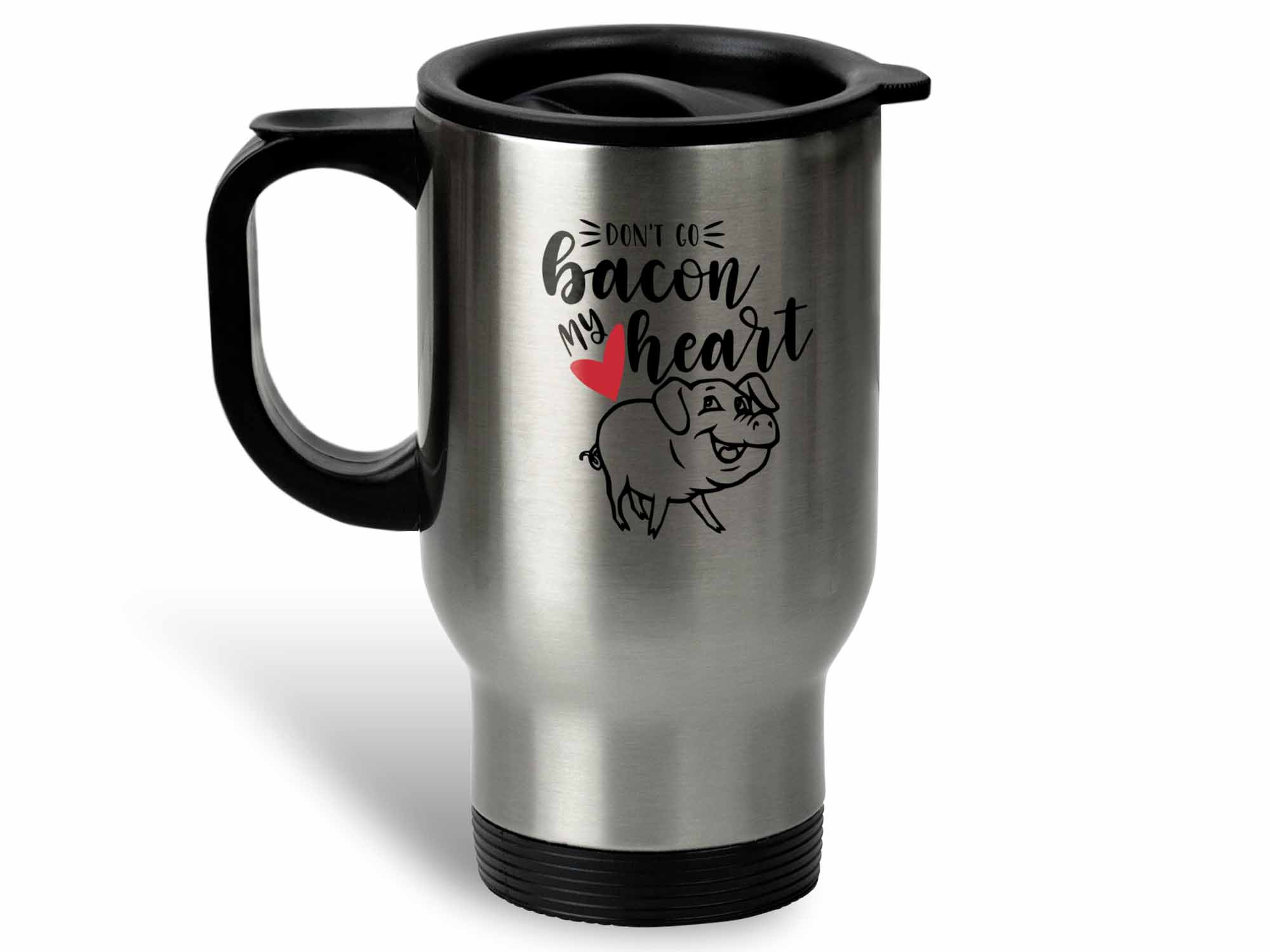 Bacon My Heart Pig Coffee Mug