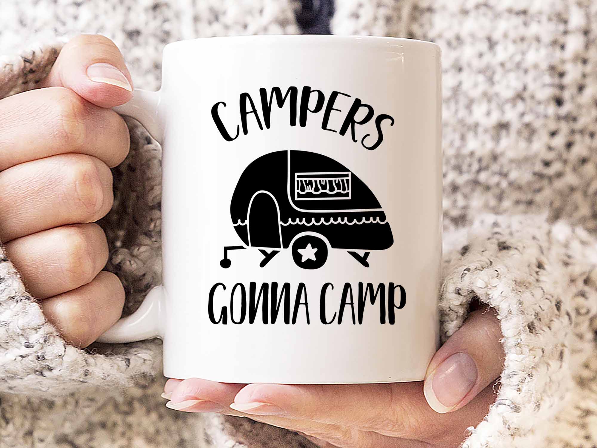 Campers Gonna Camp Coffee Mug