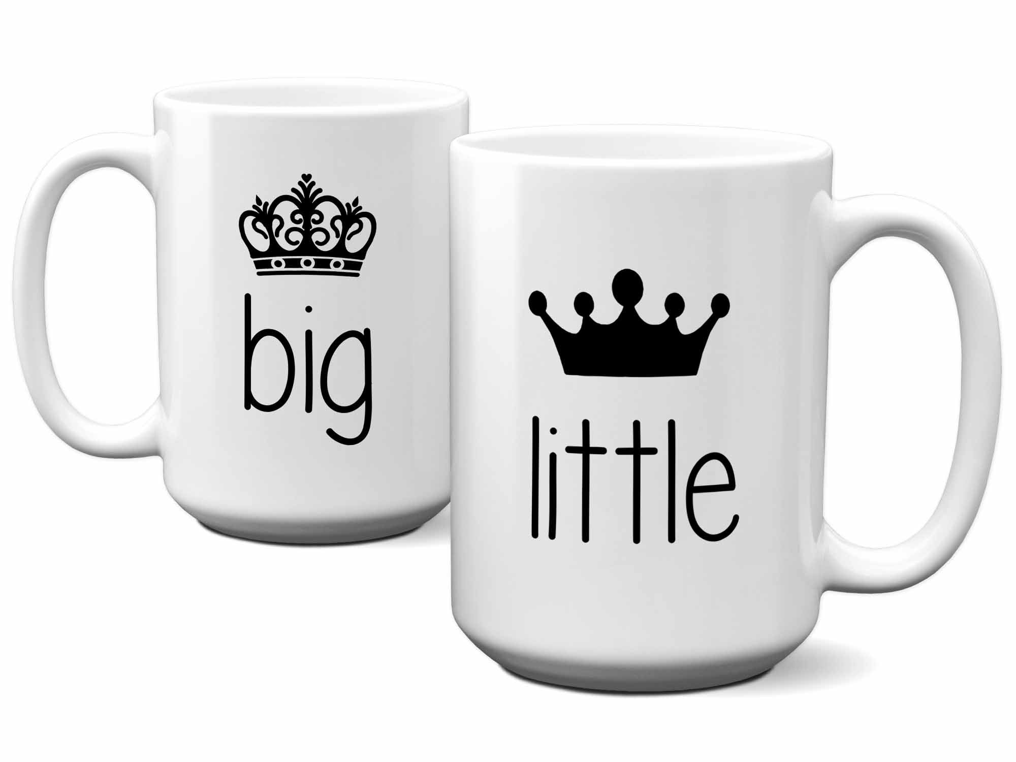 Big Little Sorority Coffee Mugs