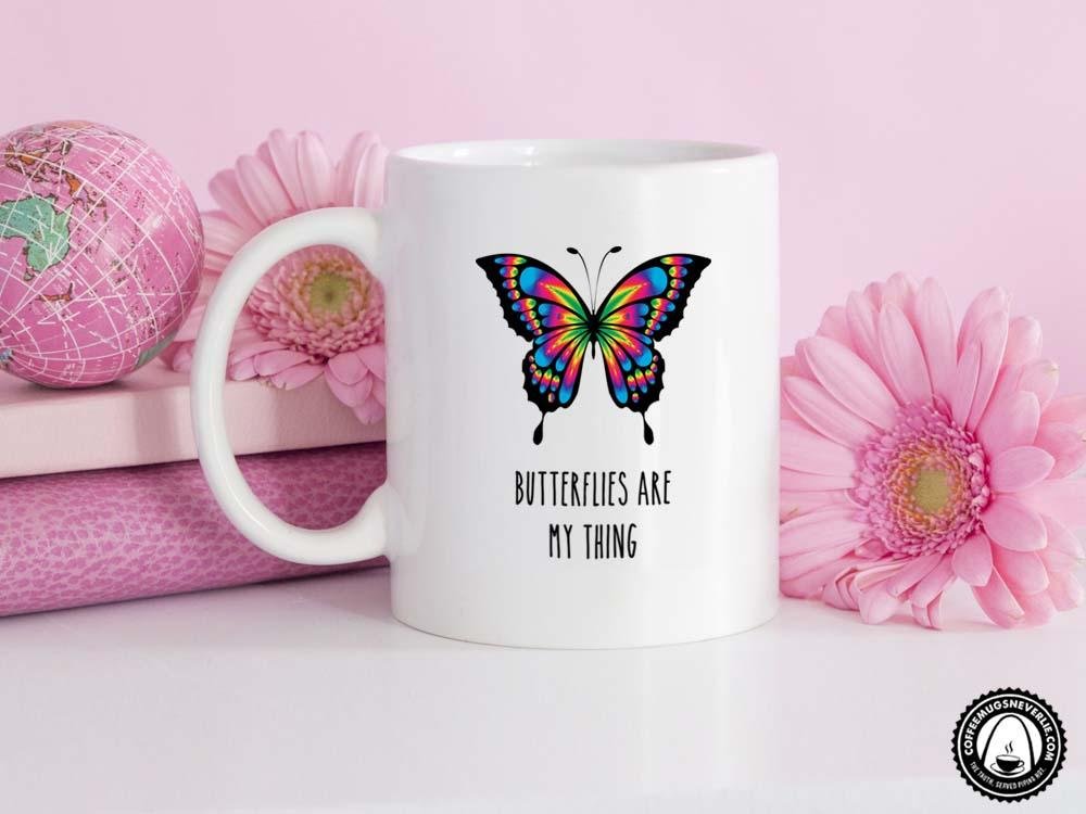 Butterflies Are My Thing Coffee Mug