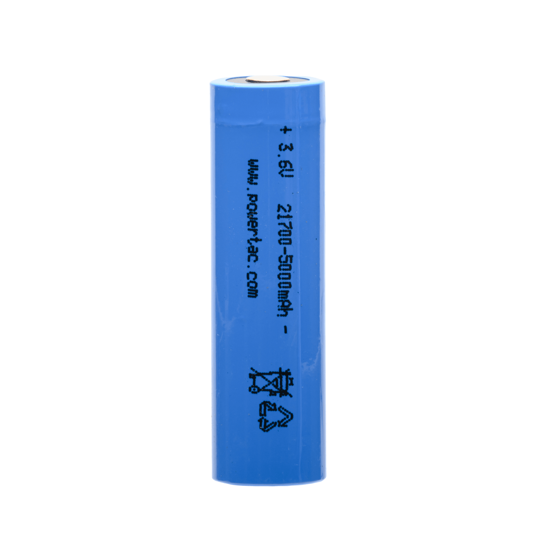 5000 mAh Lithium-ion 21700 Rechargeable Battery