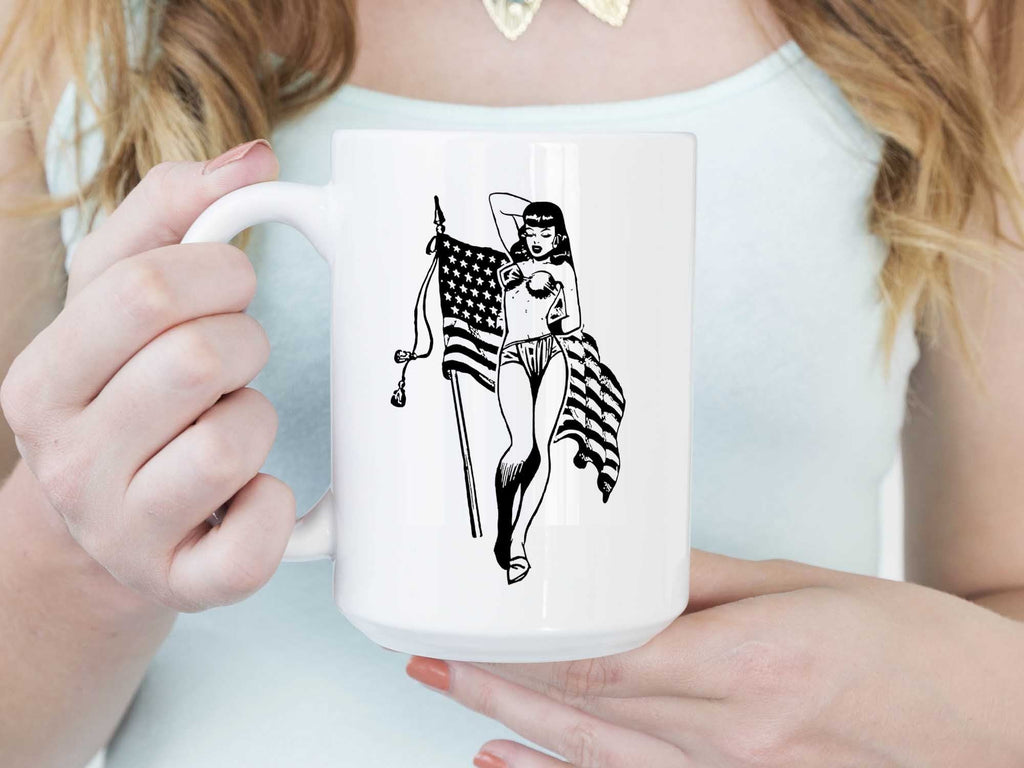 American Pinup Coffee Mug