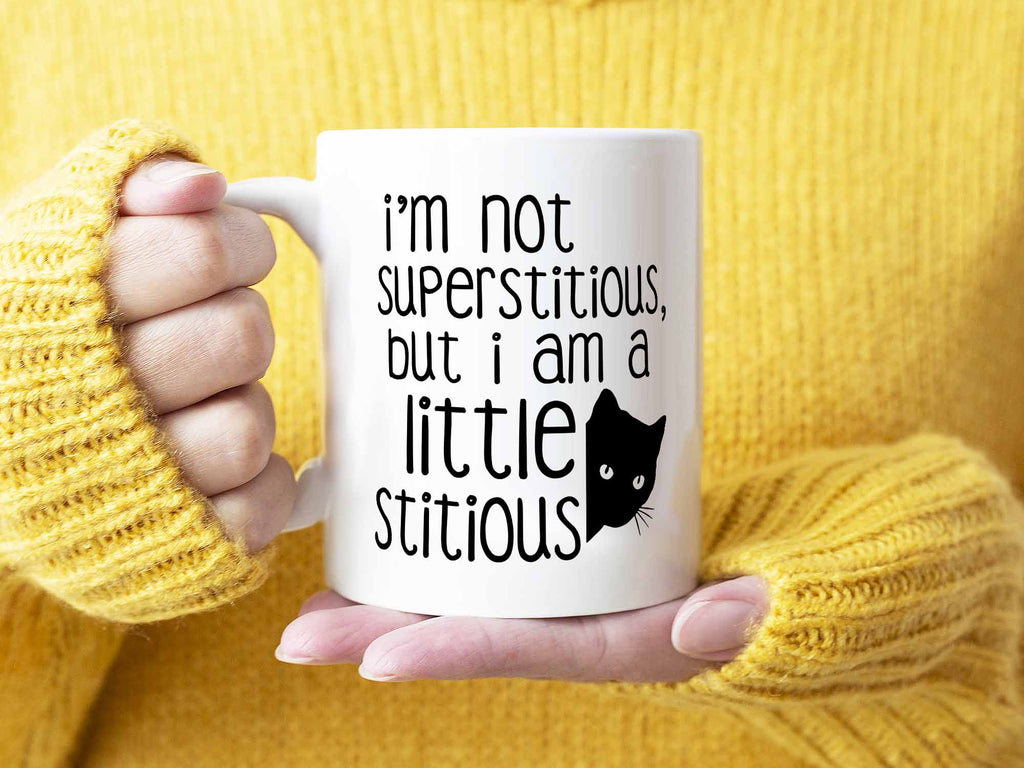 A Little Stitious Coffee Mug