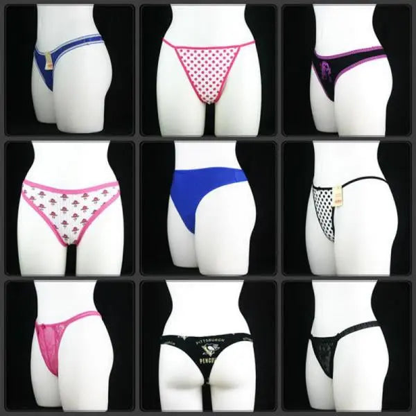 Fancy women underwear thongs and panties sold in 10 and 15 pack so you save more South Bay Deals