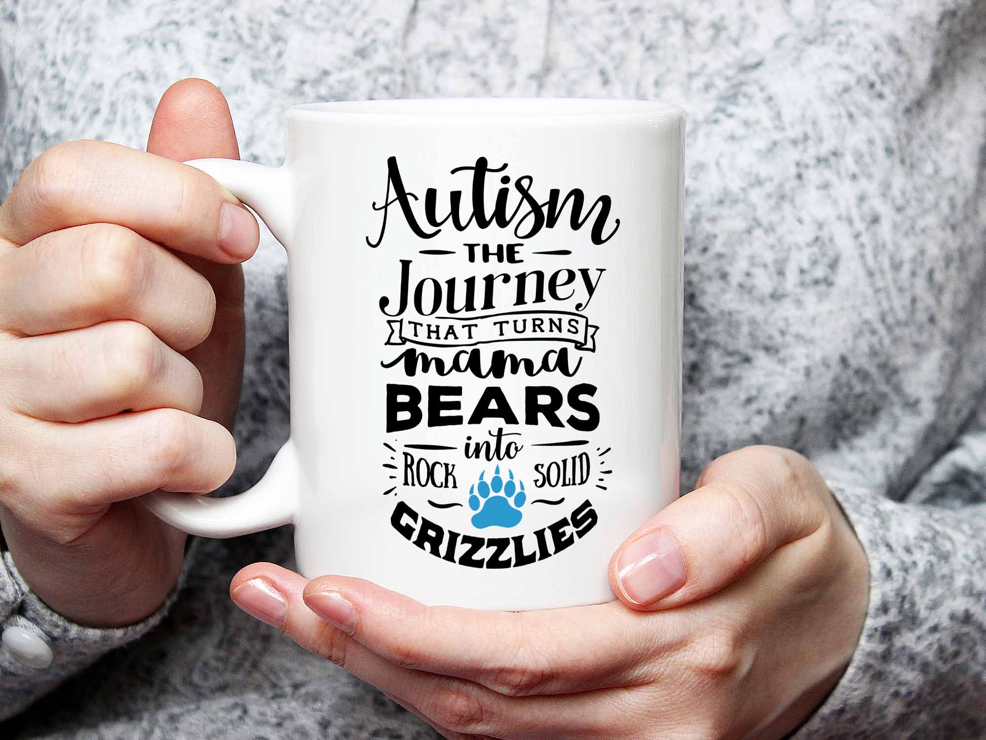 Autism the Journey Coffee Mug