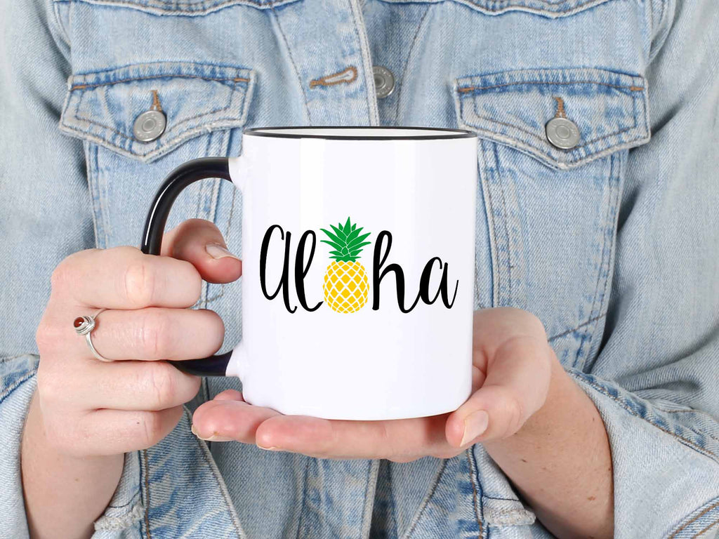 Aloha Pineapple Coffee Mug