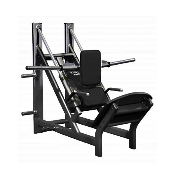 45 Degree Linear Calf Hack Machine - Muscle D Fitness - Integrated Storage
