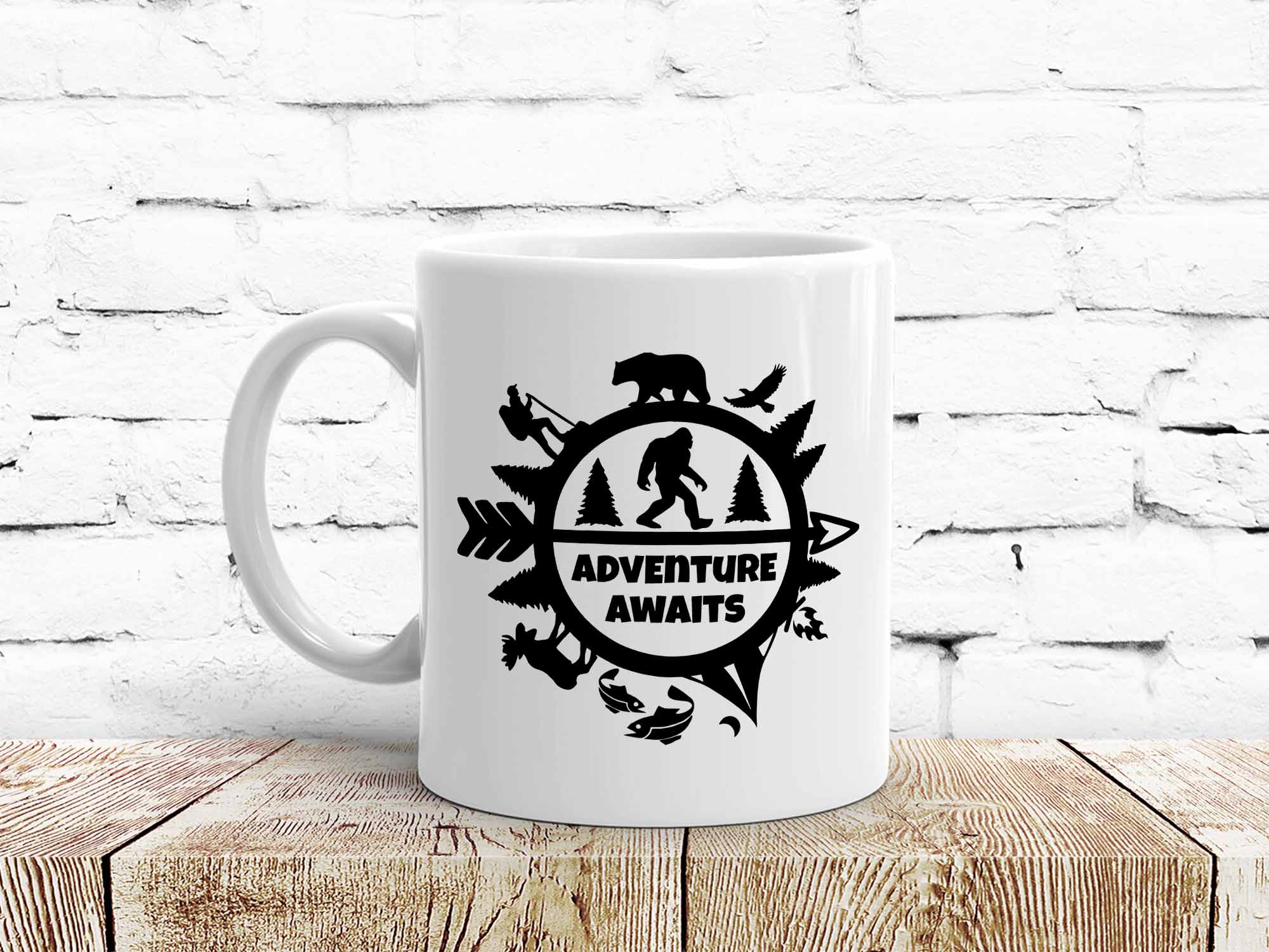 Adventure Awaits Coffee Mug