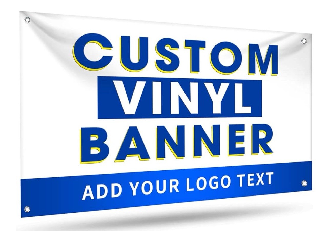 4’X6’ FULLY CUSTOMIZED BANNER Advertising Vinyl Banner Sign Many Sizes Available