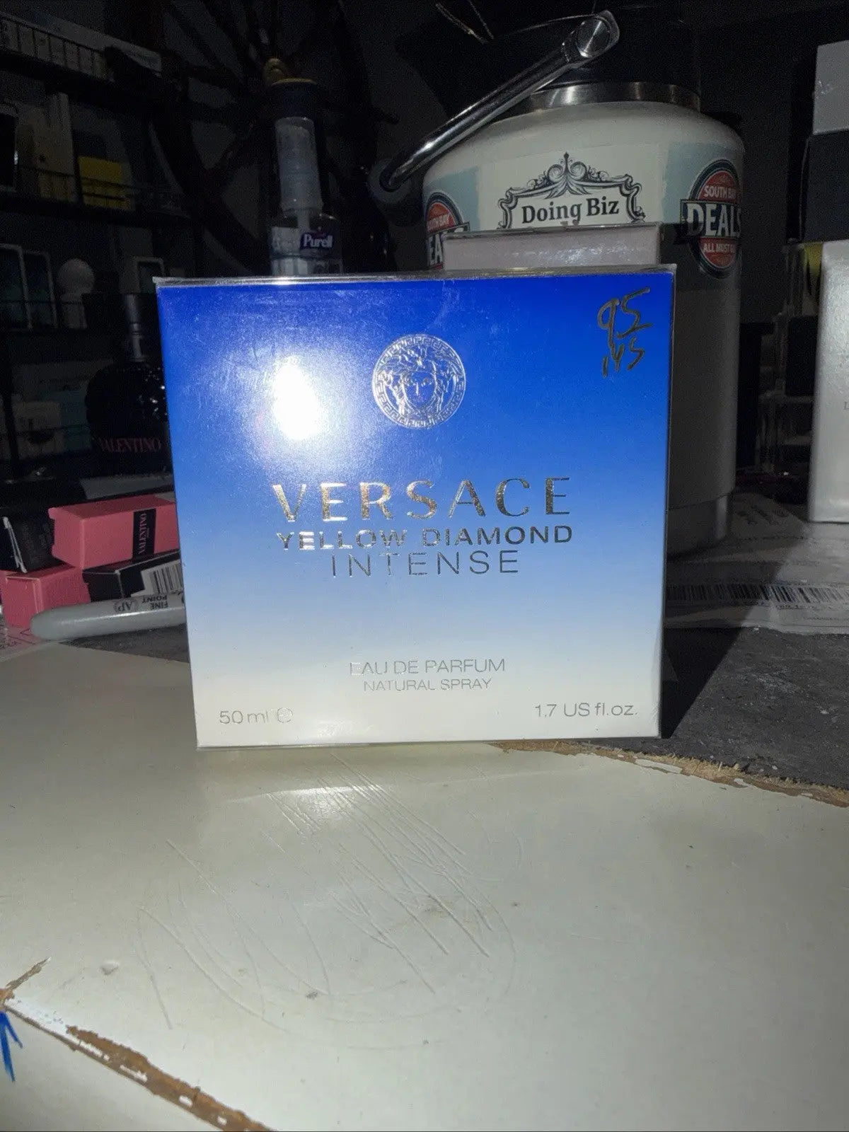 Versace Yellow Diamond Intense 3oz Edp Spray For Women New In Box 