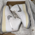 WMNS NIKE AF1 SCULPT AIR FORCE 1 SCULPT SUMMIT WHITE-SILVER Size 9 DC3590 101