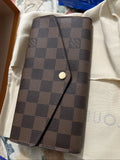 Louis Vuitton Sarah Wallet Monogram  100%  Authentic