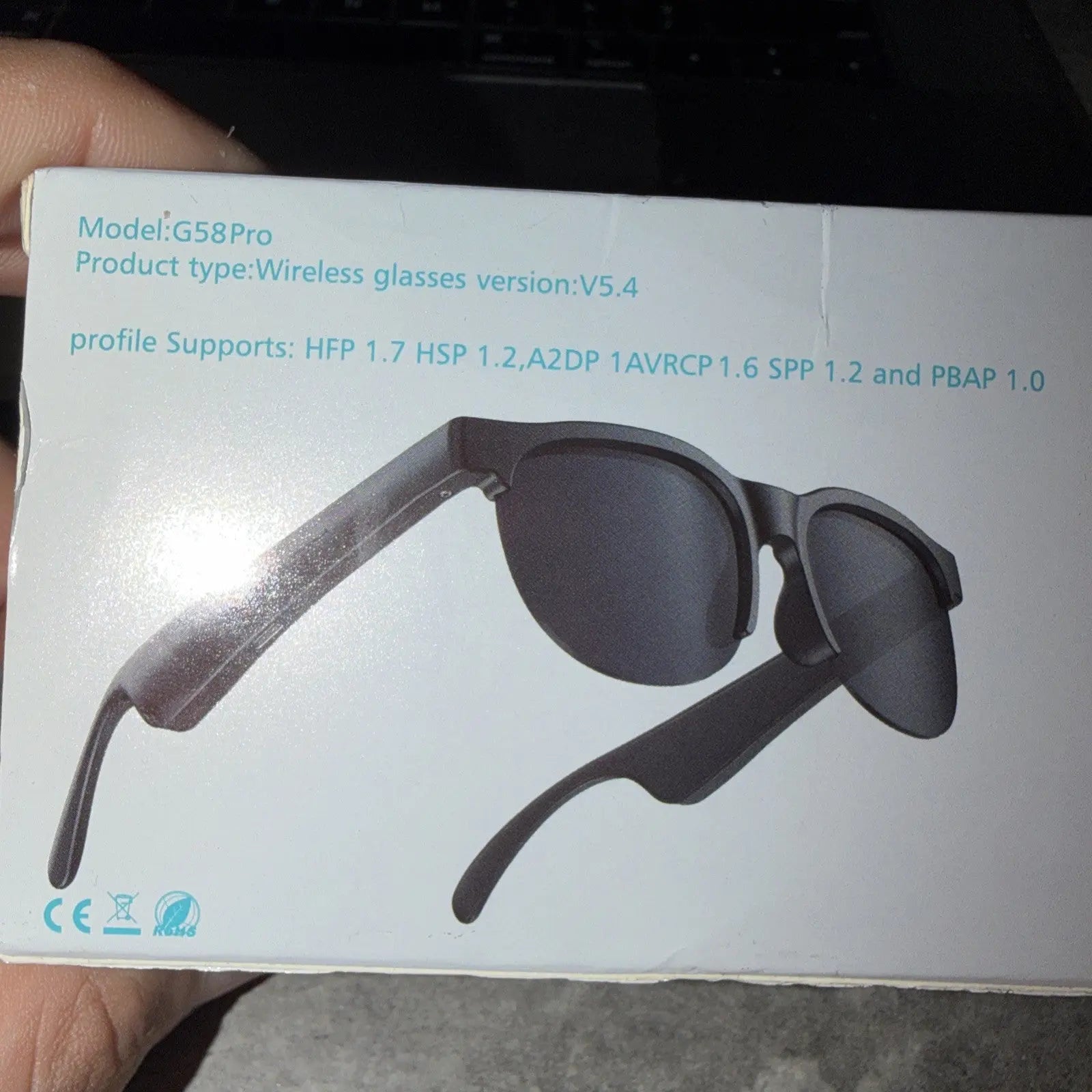 G58 Pro Smart Audio Sunglasses Wireless 5.4