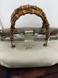 Gucci Bamboo Shopper Leather Tote Bag In New Condition