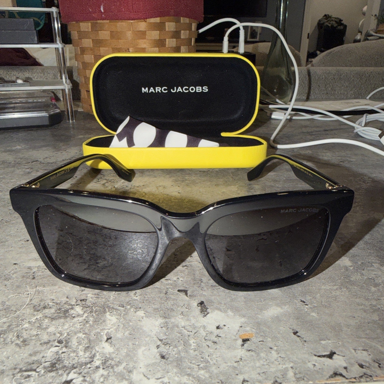 80790 Marc Jacob Black Sunglasses Every Nice And Elegant
