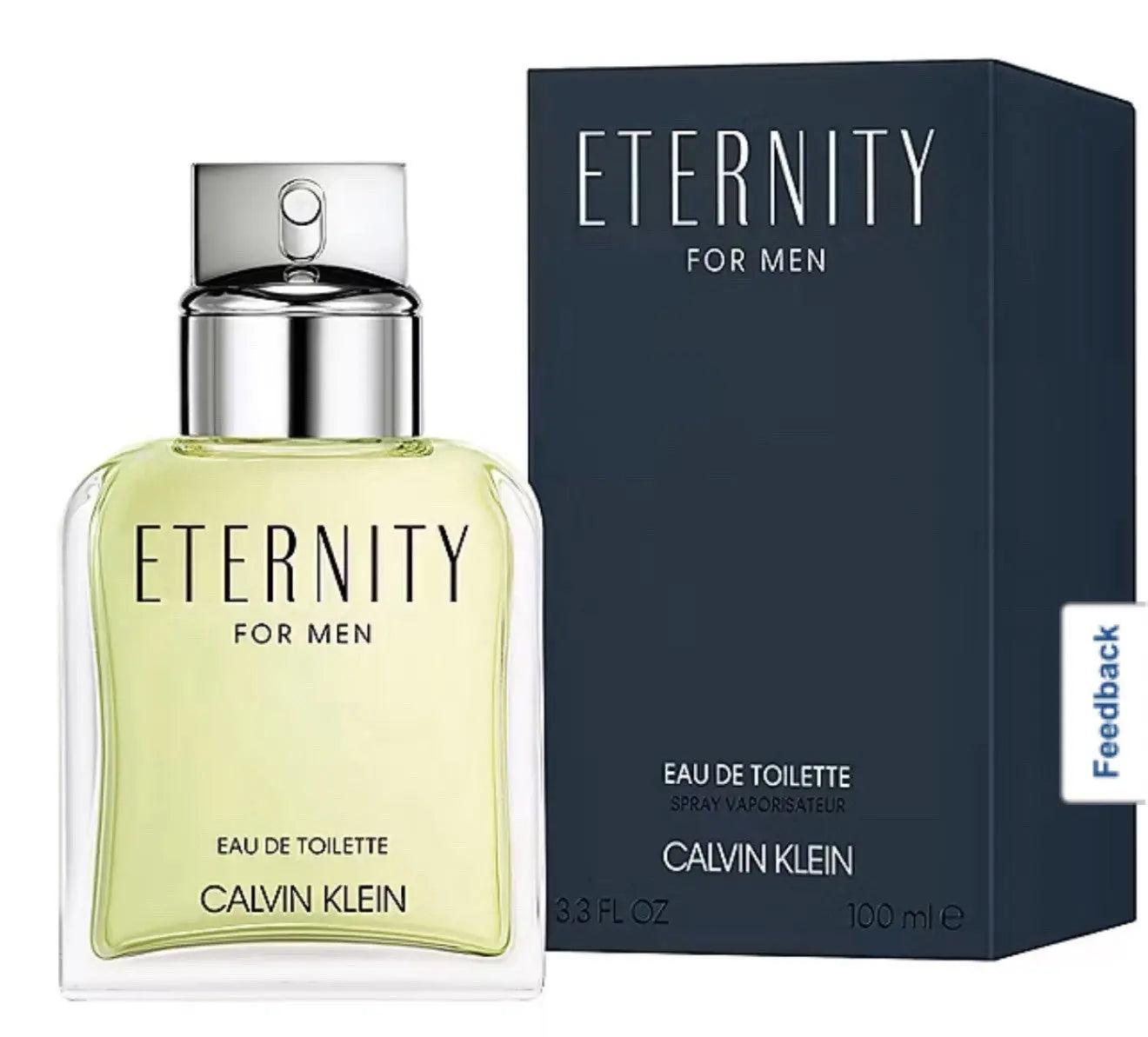 Eternity for Men by Calvin Klein 3.3oz EDT Spray Eau De Toilette