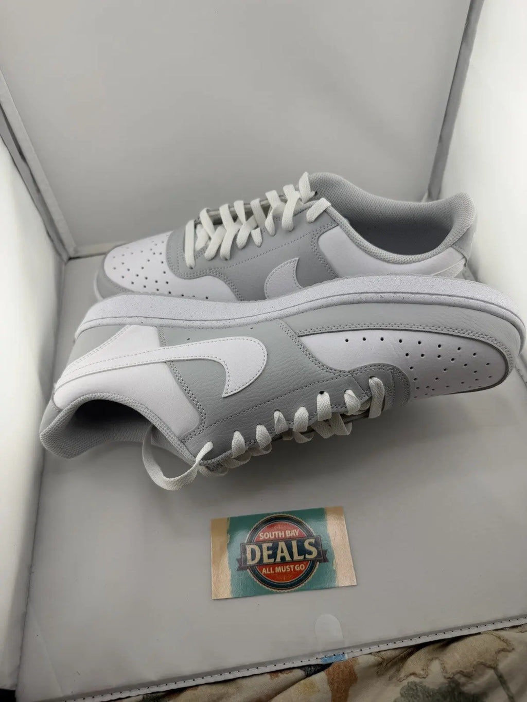 Nike Court Vision Low Pure Platinum Size Mens 12 Shoes