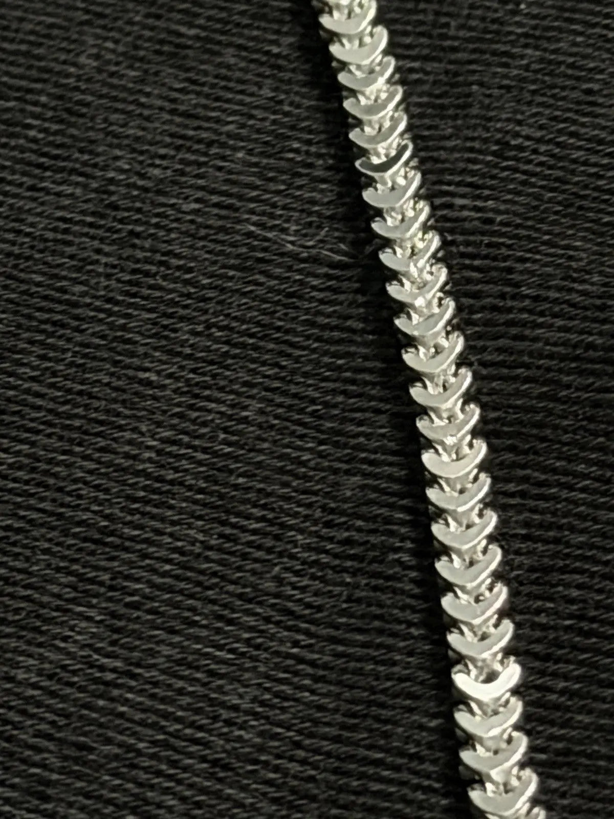 24” 4.4mm 24.5gr 925 SOLID Sterling Silver FRANCO LINK CHAIN Necklace