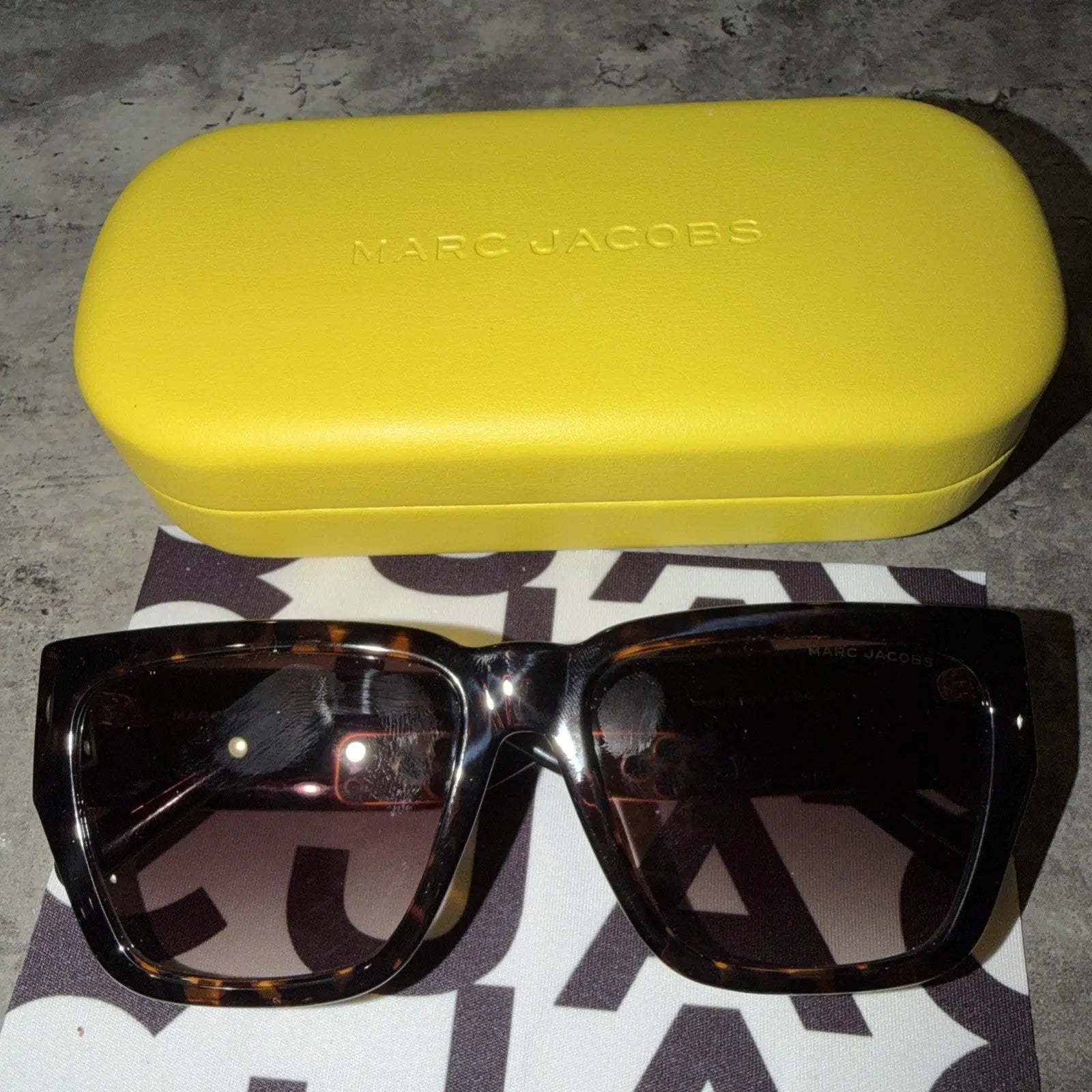Marc Jacobs MARC 646/S Sunglasses – Tortoise Frame - Brand New - Never Worn