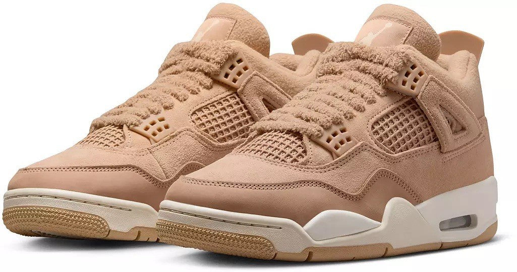 Air Jordan 4 Retro Hemp Light Orewood Brown HV0823-200 Womens Size 10 Men Shoes