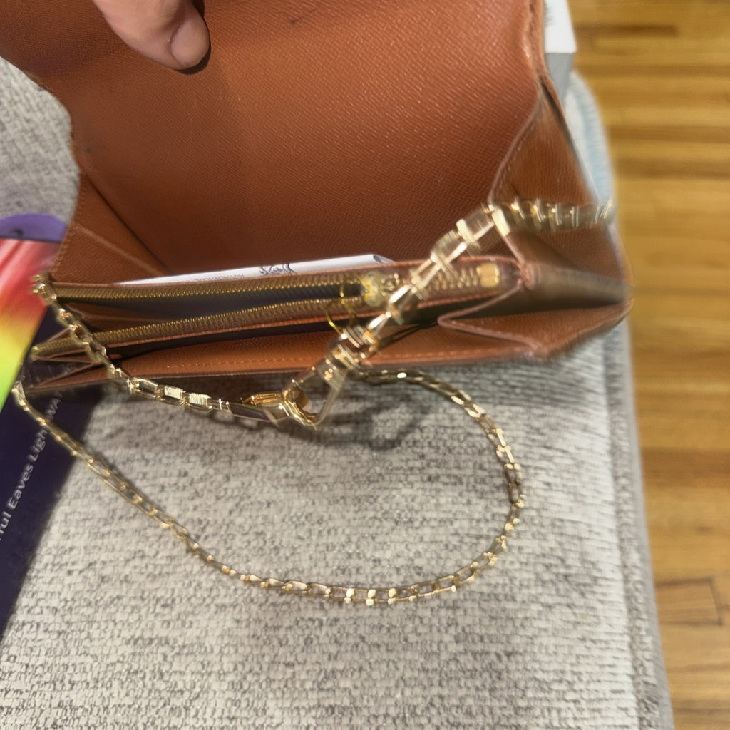 Louis Vuitton Porte Monnaie Monogram Pochette Credit Long Wallet (M61725)