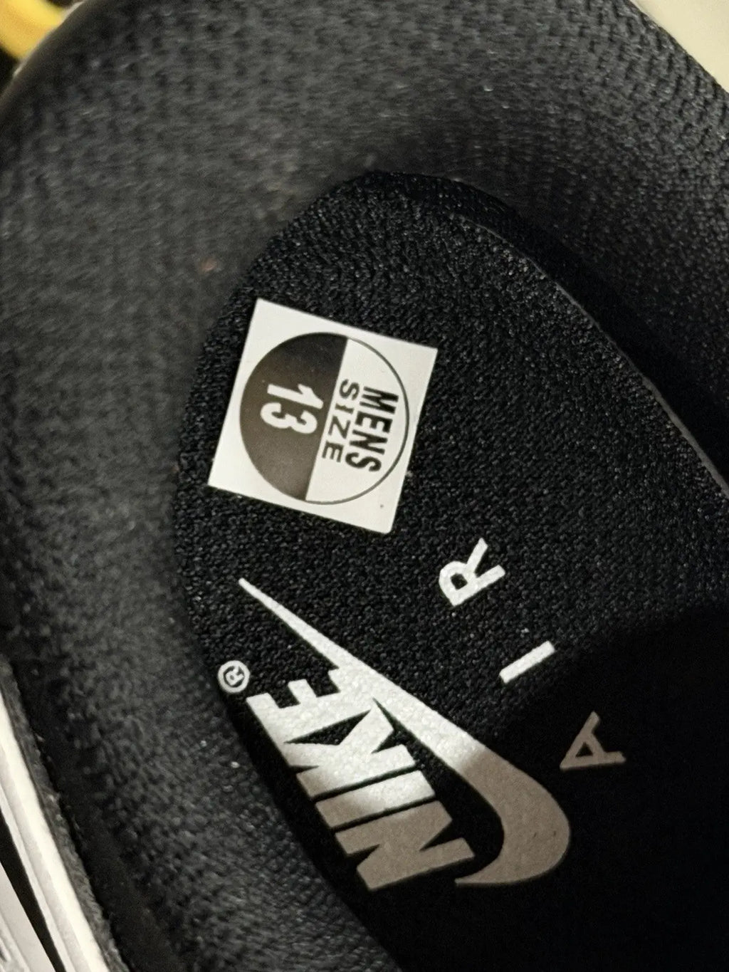 Nike Air Force 1 '07 Black/White/Black Size 13 Men’s Shoes White Swoosh Panda