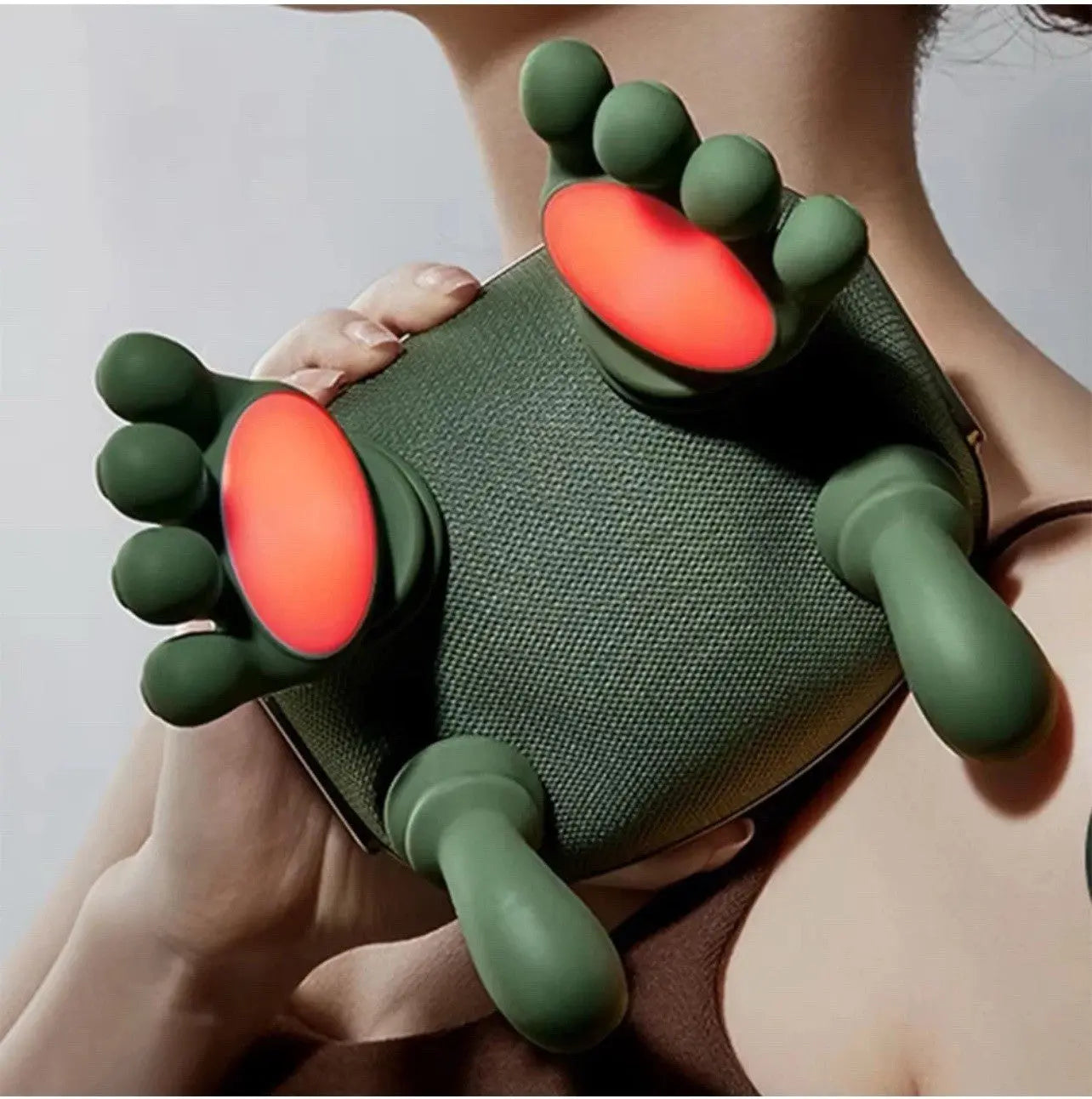 New smart  Massager, Heat Neck Massagers, Deep Tissue Kneading Shiatsu Authentic