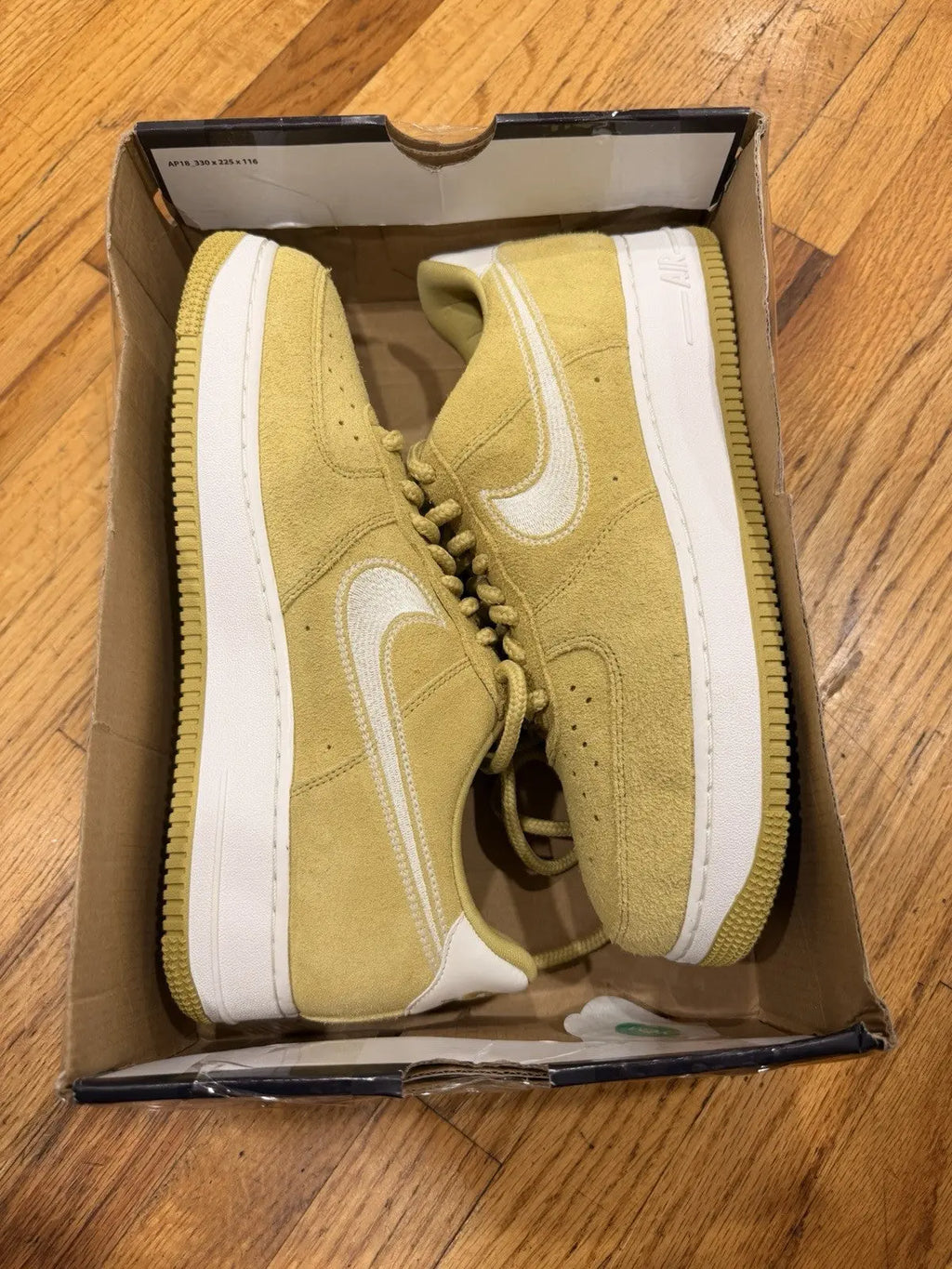 Nike Men's Size 10 Air Force 1 '07 LV8 (HJ4465 700) Sneaker Trainer Brown