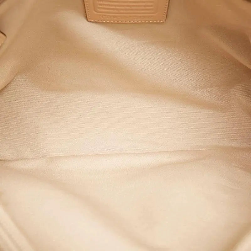 COACH Peyton 100% Leather Drawstring Carry All Tote Purse Rare In New Condition