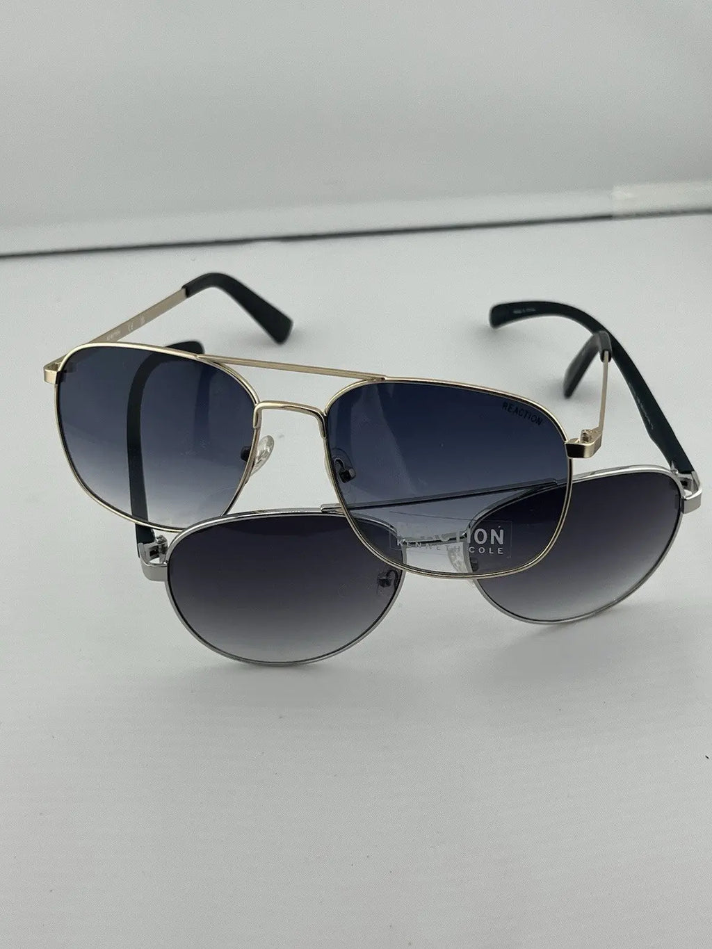 Kenneth Cole Reaction Men's Sunglasses Dark Havana Navigator Full Rim KC2975 52V