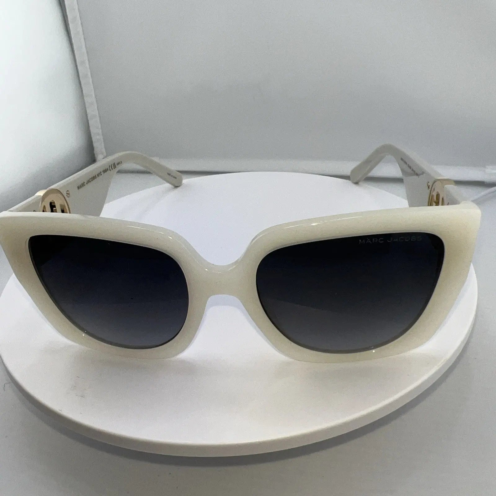 Marc Jacobs MARC 687/S 0SZJ 9O Ivory/Dark Gray Gradient 54-19-145 Sunglasses ...