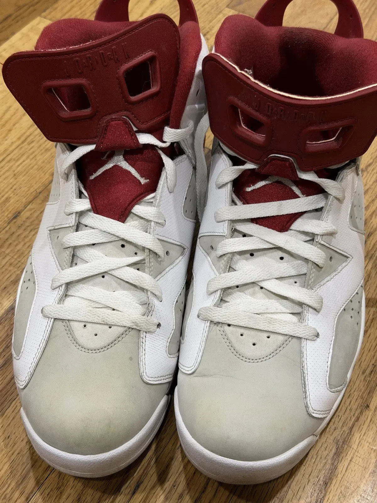 Nike Air Jordan 6 Retro 2015 Maroon Size 13 Men
