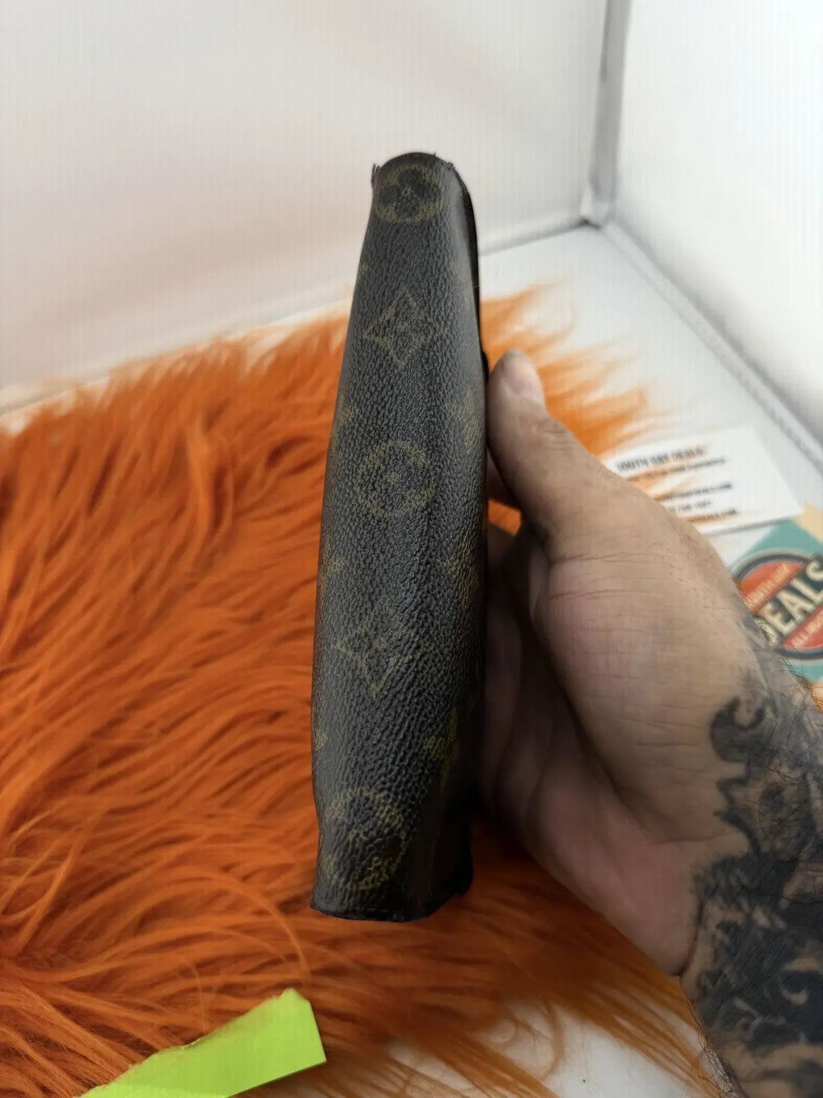 Louis Vuitton Monogram Zippy Wallet Brown